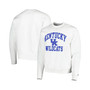 Men's White Kentucky Wildcats High Motor Pullover Sweatshirt