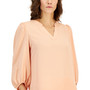 Women's 3/4-Sleeve Popover Blouse