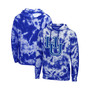 Men's Royal Hampton Pirates Tie-Dye Pullover Hoodie
