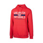 Men's Red Washington Nationals Podium Pullover Hoodie
