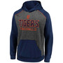 Men's Charcoal and Navy Detroit Tigers Game Day Ready Raglan Pullover Hoodie