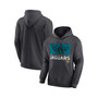 Men's Charcoal Jacksonville Jaguars Breakneck Blitz Pullover Hoodie