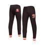 Men's Brown Cleveland Browns Blitz Fleece Jogger Pants