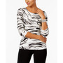 Printed Jacquard Top, In Regular and Petite, Created for Macy's