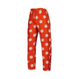 Men's Orange Clemson Tigers Logo Flagship Allover Print Pants