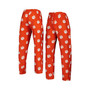 Men's Orange Clemson Tigers Logo Flagship Allover Print Pants