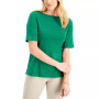 Cotton Boat-Neck Top, Created for Macy's