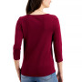Petite Pima Cotton Button-Shoulder Top, Created for Macy's