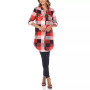 Women's Plaid Tunic Shirt