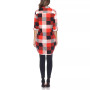Women's Plaid Tunic Shirt