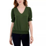 Women's Smocked-Trim Top, Created for Macy's