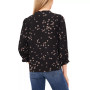 Women's Floral-Print Button-Front Blouse