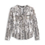 Women's Print Zip-Pocket Top, in Regular & Petite, Created for Macy's