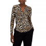 Women's Print Zip-Pocket Top, in Regular & Petite, Created for Macy's