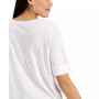 Solid Elbow-Sleeve Henley Tunic Top, Created for Macy's