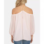Women's Off-The-Shoulder Halter Neck Blouse