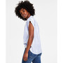 Women's Cotton Washed Dolman Popover Shirt