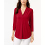 Women's 3/4-Sleeve Top, Created for Macy's
