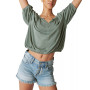 Women's Sandwash Peasant Top