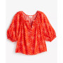 Women's Elbow-Length Ballon- Sleeve Top, Created for Macy's