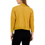 Women's Collarless Open-Front Dolman-Sleeve Jacket