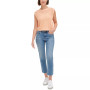 Women's Open-Stitch Cropped Top