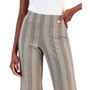 Women's Chevron Knit High-Rise Pull-On Pants