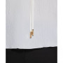 Women's Mock-Turtleneck Tie Long-Sleeve Top