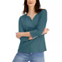 Cotton Henley V-Neck Top, Created for Macy's