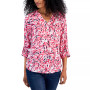 Women's Foliage Flutter Printed Utility Top, Created for Macy's