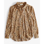 Women's Button-Front Crepe Shirt, Created for Macy's
