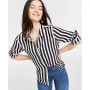 Women's Button-Front Crepe Shirt, Created for Macy's