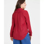 Women's Satin Jacquard Shirt, Created for Macy's