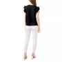 Women's Tiered Ruffled-Sleeve T-Shirt