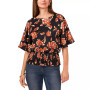 Women's Smocked-Waist Top
