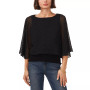 Women's Smocked-Waist Top
