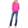 Women's Smocked-Waist Top