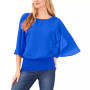 Women's Smocked-Waist Top