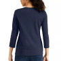 V-Neck 3/4-Sleeve Top, Created for Macy's