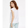 Petite Cotton Embroidered Square-Neck Top, Created for Macy's