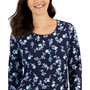 Women's Ditsy Delight Scoop-Neck Top, Created for Macy's