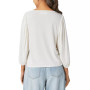 Women's Sandwash Scoop Neck Tie Front Top