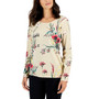 Petite Leading Meadow Long-Sleeve Top, Created for Macy's