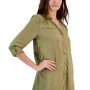 Women's Roll-Tab Button-Down Long Blouse, Created for Macy's, Regular & Petite