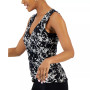 Women's Printed Mesh Crossover Top, Created for Macy's