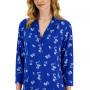 Women's Printed V-Neck Top, Created for Macy's