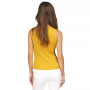 Women's Asymmetrical-Neck Ring Tank Top