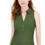 Women's Ribbed V-Neck Tank Top, Created for Macy's