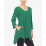 Women's Empire Waist Tunic Top