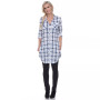 Women's Piper Stretchy Plaid Tunic
